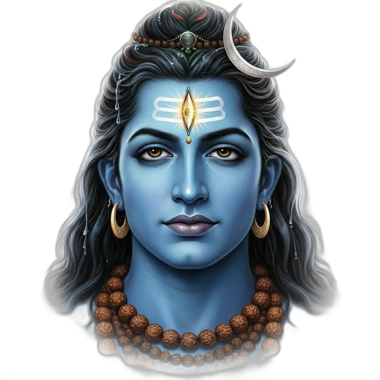 Free Download Lord Shiva Artistic Png - High Quality Lord Shiva Png PNG Image