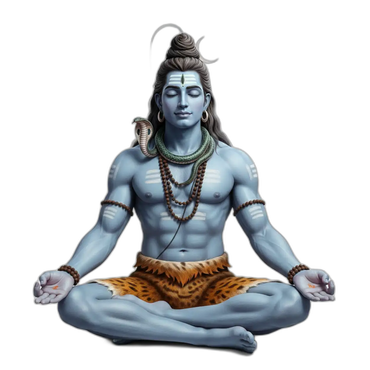 Free Download Lord Shiva Png Calm Meditation - High Quality Lord Shiva Png PNG Image