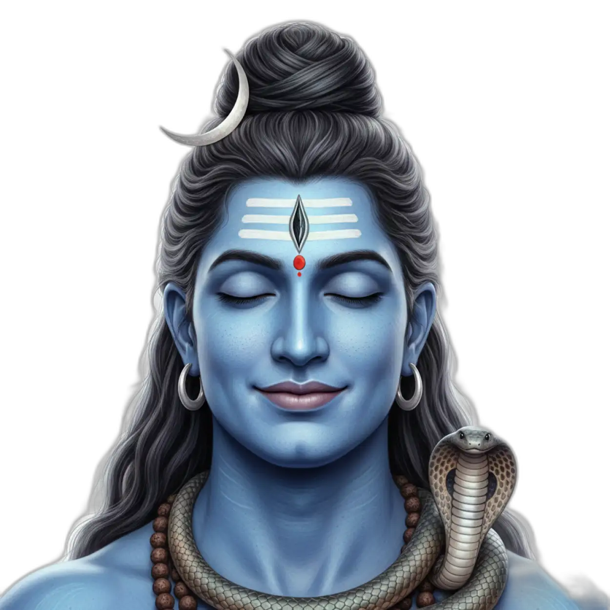 Free Download Lord Shiva Png For Youtube Thumbnail - High Quality Lord Shiva Png PNG Image