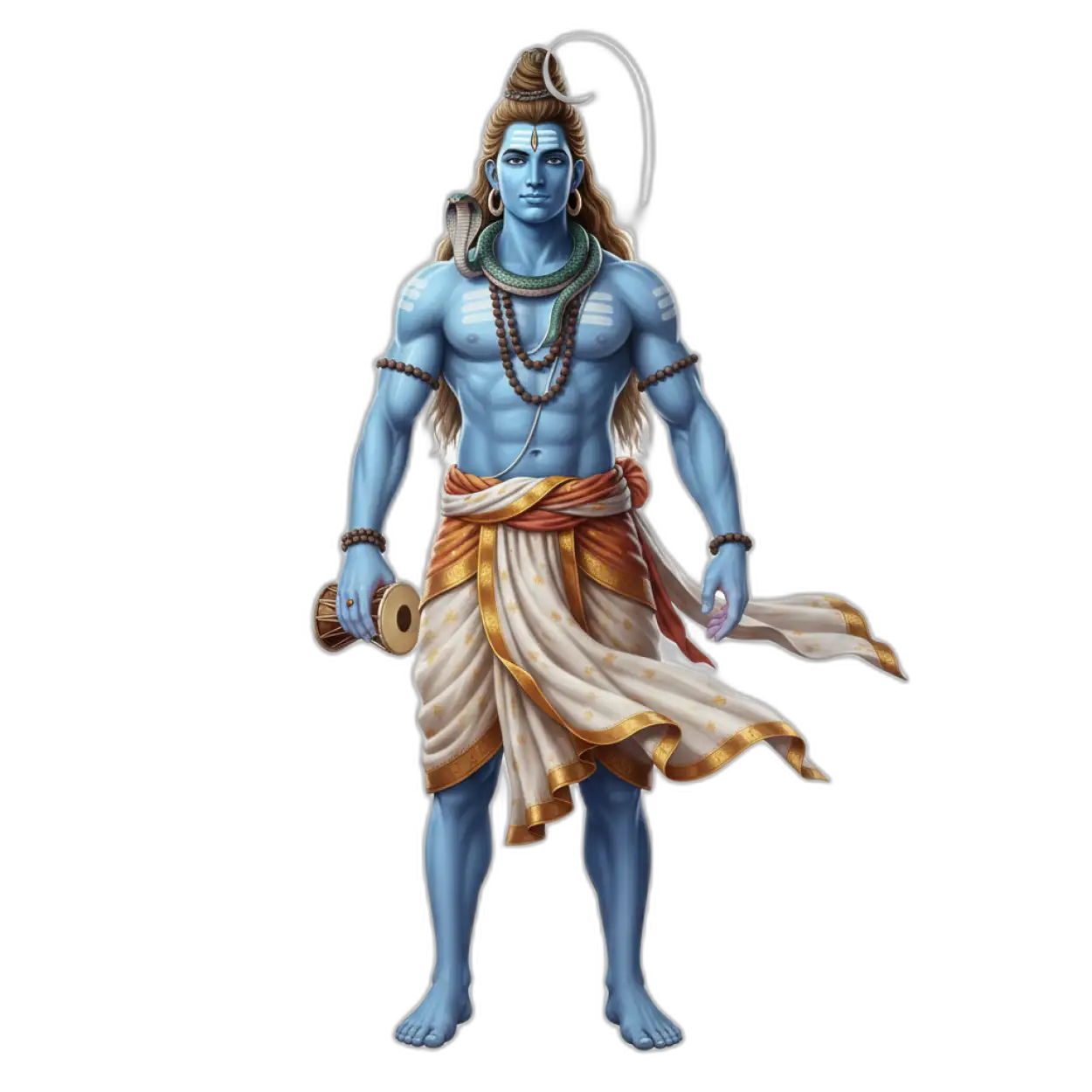 Free Download Lord Shiva Png Powerful Pose - High Quality Lord Shiva Png PNG Image