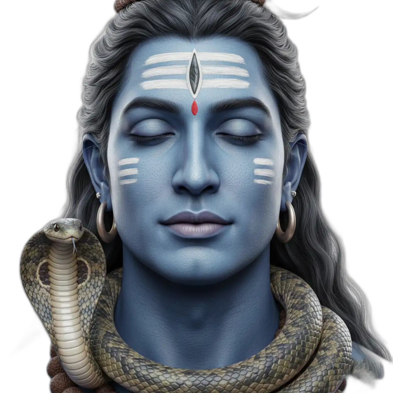 Free Download Lord Shiva Png Realistic Ai Art - High Quality Lord Shiva Png PNG Image