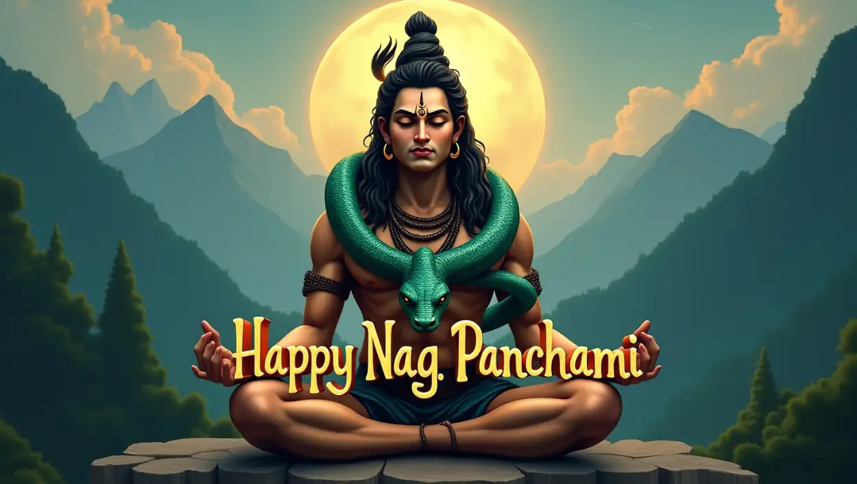 Lord Shiva With Snakes PNG For Nag Panchami - Royalty Free Happy Nag Panchami Image | Pngmagic Free Download Lord Shiva With Snakes PNG For Nag Panchami - High Quality Happy Nag Panchami PNG Image