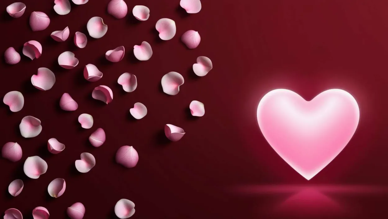 Free Download Love Background With Glitter And Elegant Typography - High Quality Love Background Background