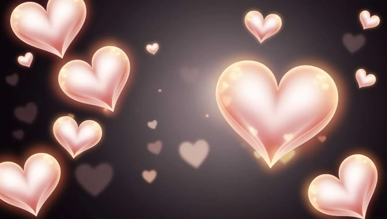 Free Download Love Background With Glitter Effects For Desktop Screens - High Quality Love Background Background