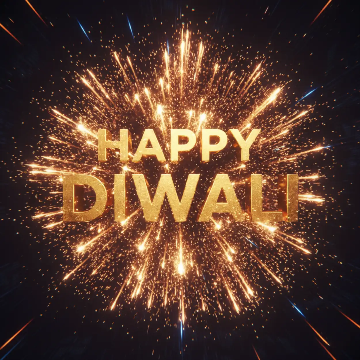 Free Download Luxury Brand Happy Diwali Poster Image In Black And Gold Theme - High Quality Happy Diwali Background