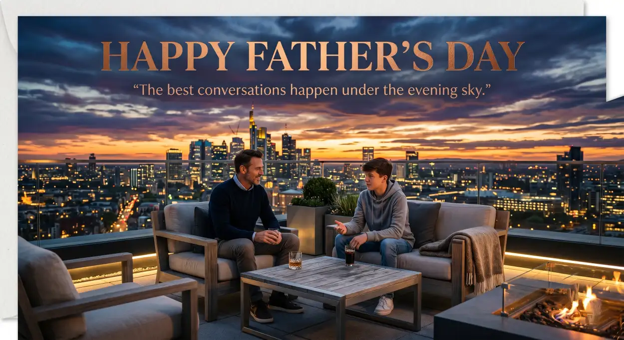 Free Download Luxury Fathers Day Greeting Card - High Quality Happy Fathers Day Greeting Card Image