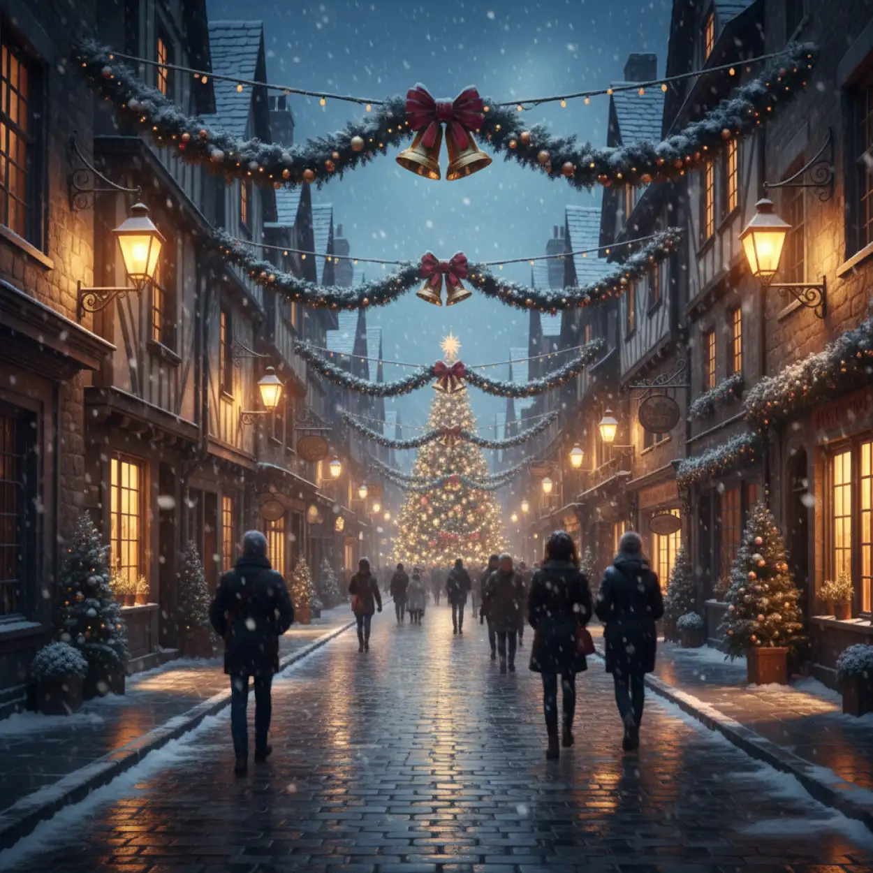 Luxury Merry Christmas Background With Golden Ornaments - Royalty Free Merry Christmas Background Image | Pngmagic Free Download Luxury Merry Christmas Background With Golden Ornaments - High Quality Merry Christmas Background Background