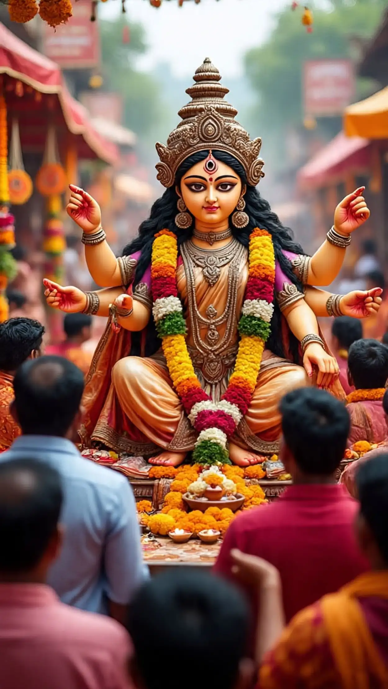 Free Download Maa Durga Photo For Calendar Design 2025 - High Quality Maa Durga Photo Image