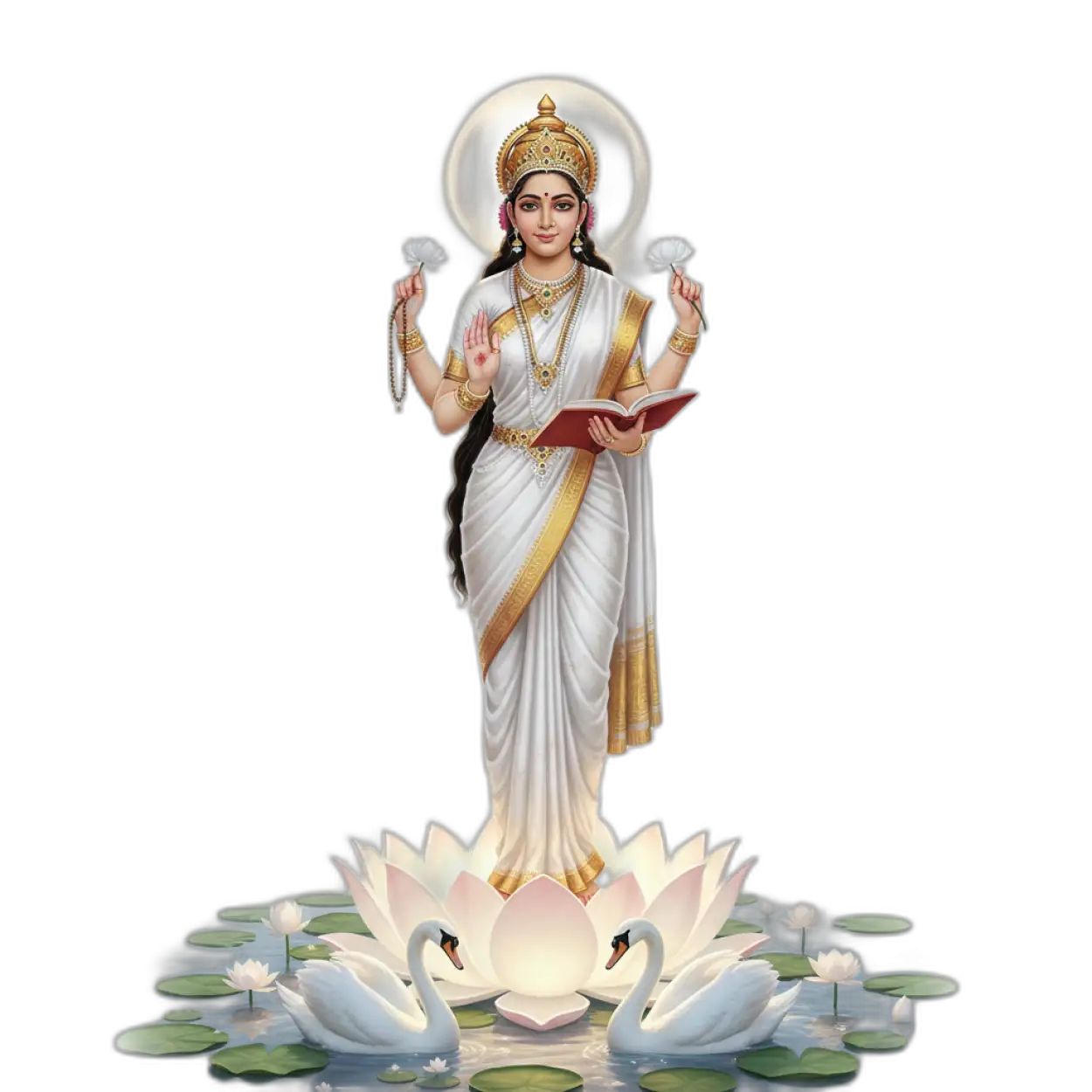 Maa Saraswati Png For Education Banner - Royalty Free Saraswati Png Image | Pngmagic Free Download Maa Saraswati Png For Education Banner - High Quality Saraswati Png PNG Image