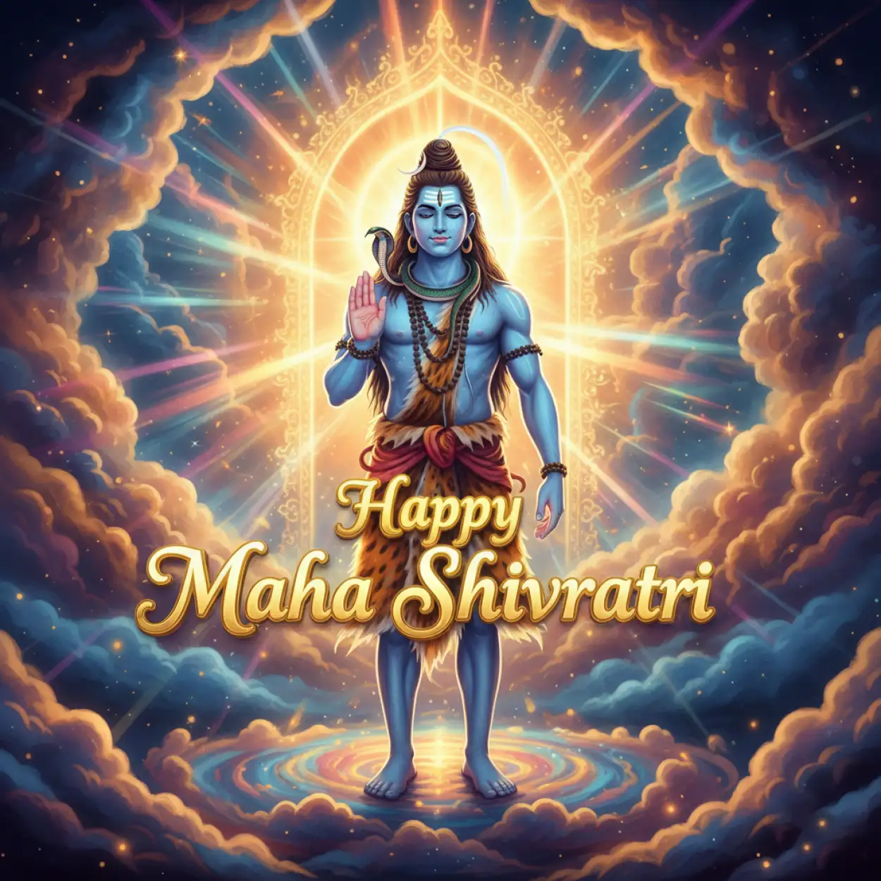 Free Download Maha Shivratri Wishes Greeting Card - High Quality Maha Shivratri Wishes Image