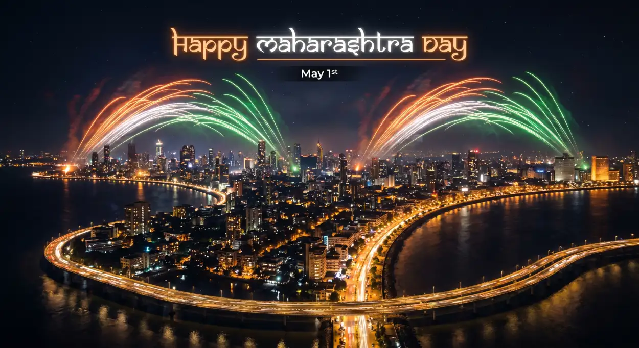 Free Download Maharashtra Day 2026 Professional Design Wallpaper - High Quality Happy Maharashtra Day 2026 Image