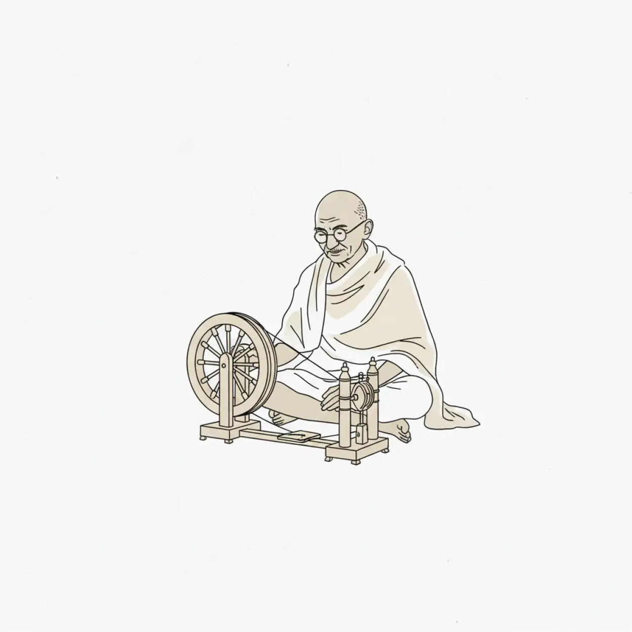 Free Download Mahatma Gandhi Vector Art Background - High Quality Mahatma Gandhi Background Background