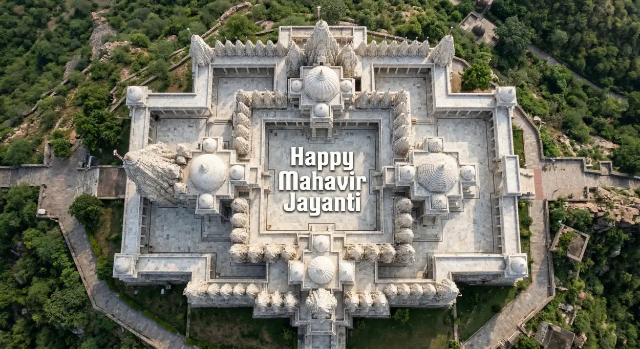 Free Download Mahavir Jayanti 2026 Ai Generated Images - High Quality Happy Mahavir Jayanti 2026 Image