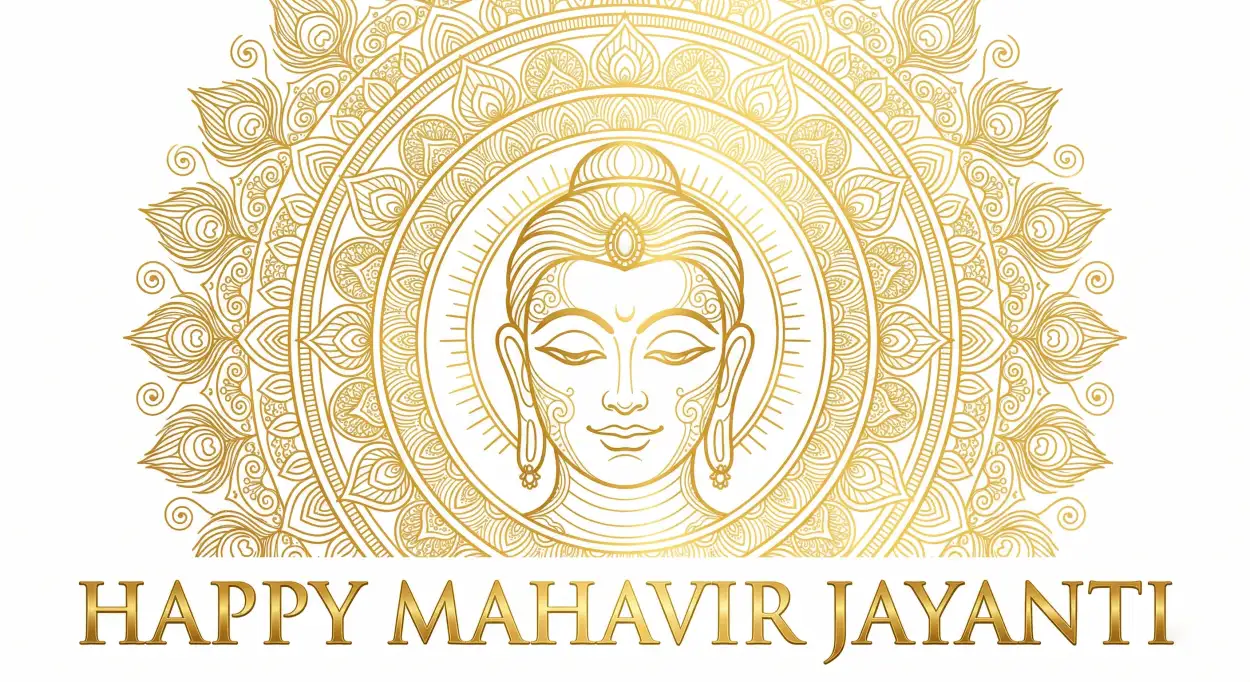 Free Download Mahavir Jayanti 2026 Flex Banner Design Hd For Printing Free Download - High Quality Happy Mahavir Jayanti 2026 Image