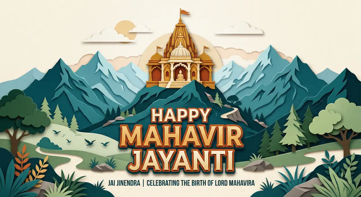 Free Download Mahavir Jayanti 2026 Instagram Post Images - High Quality Happy Mahavir Jayanti 2026 Image