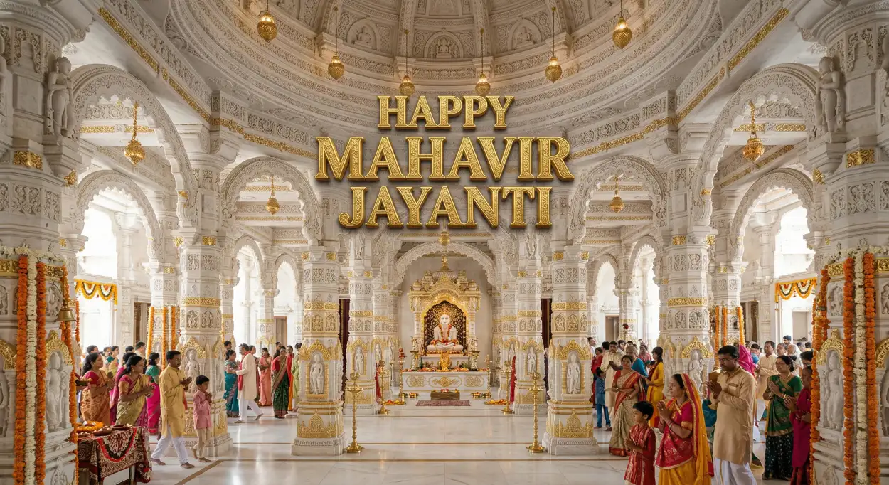 Free Download Mahavir Jayanti 2026 Popular Dp Images - High Quality Happy Mahavir Jayanti 2026 Image