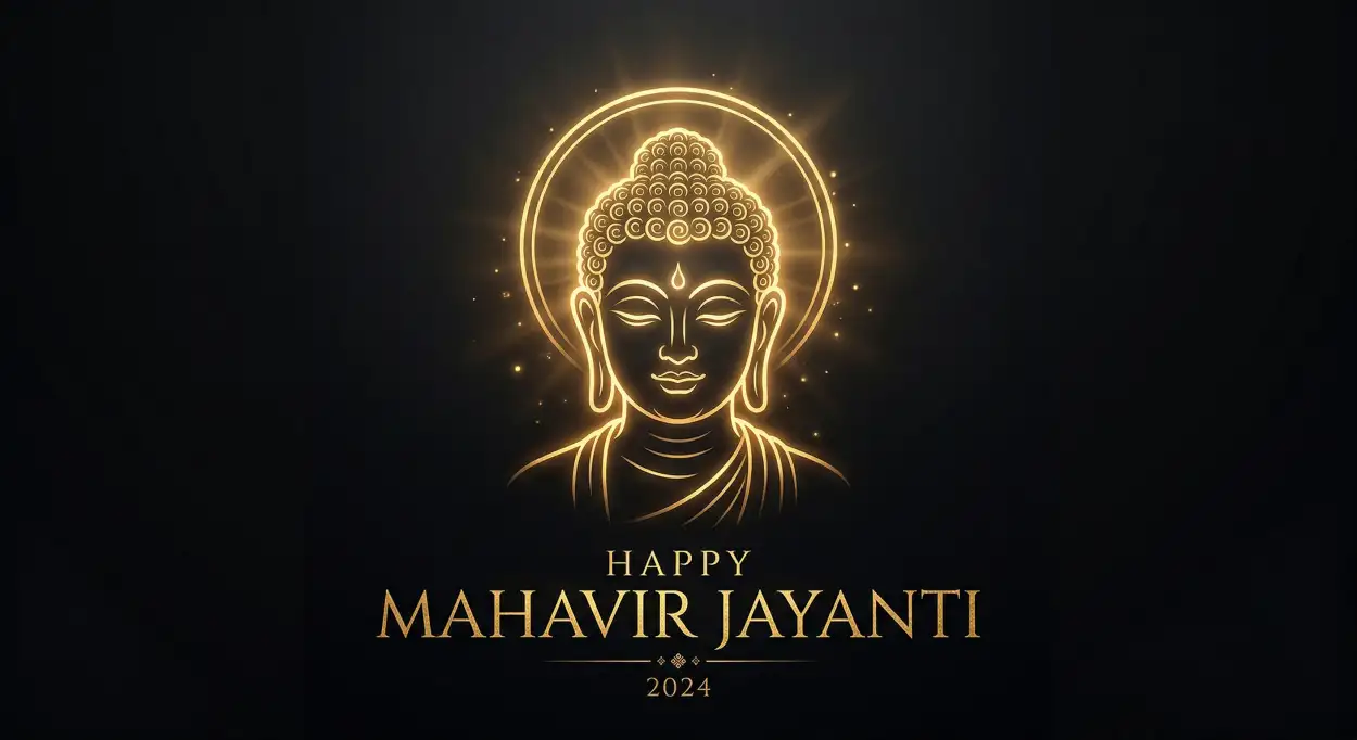 Free Download Mahavir Jayanti 2026 Premium Design - High Quality Happy Mahavir Jayanti 2026 Image