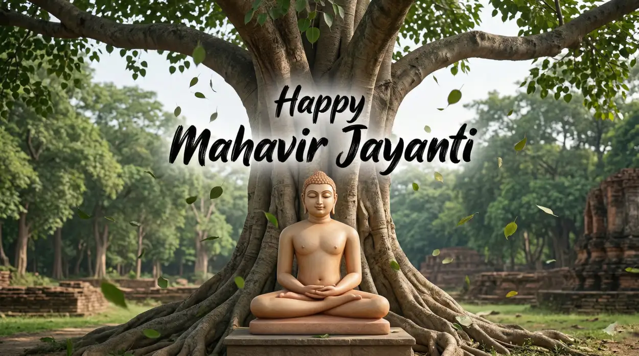 Free Download Mahavir Jayanti 2026 Trending Images - High Quality Happy Mahavir Jayanti 2026 Image