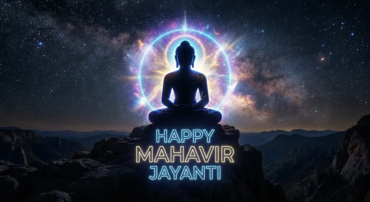 Free Download Mahavir Jayanti 2026 Whatsapp Images Free - High Quality Happy Mahavir Jayanti 2026 Image