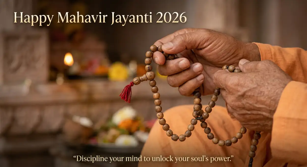 Free Download Mahavir Jayanti 2026 Wishes For Spiritual Messages - High Quality Mahavir Jayanti 2026 Wishes Image