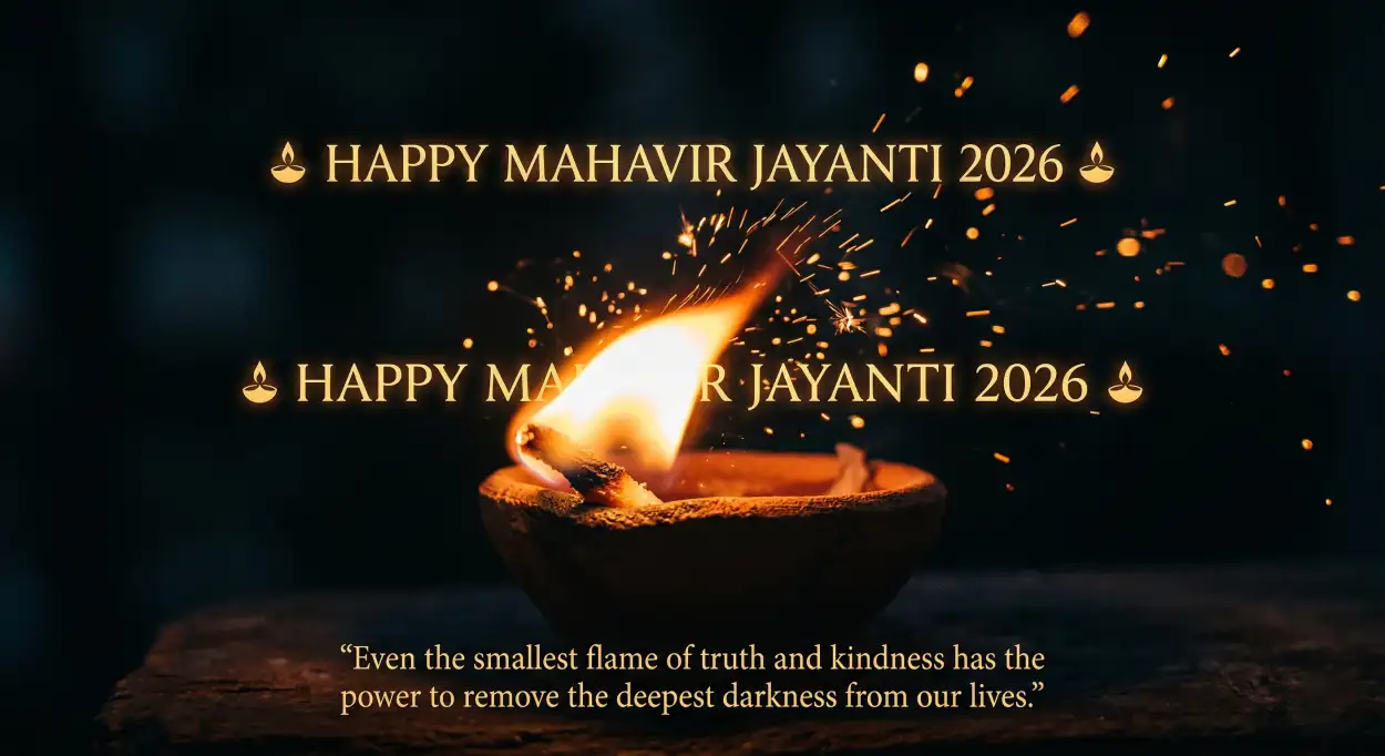 Free Download Mahavir Jayanti 2026 Wishes In Tamil And Telugu - High Quality Mahavir Jayanti 2026 Wishes Image