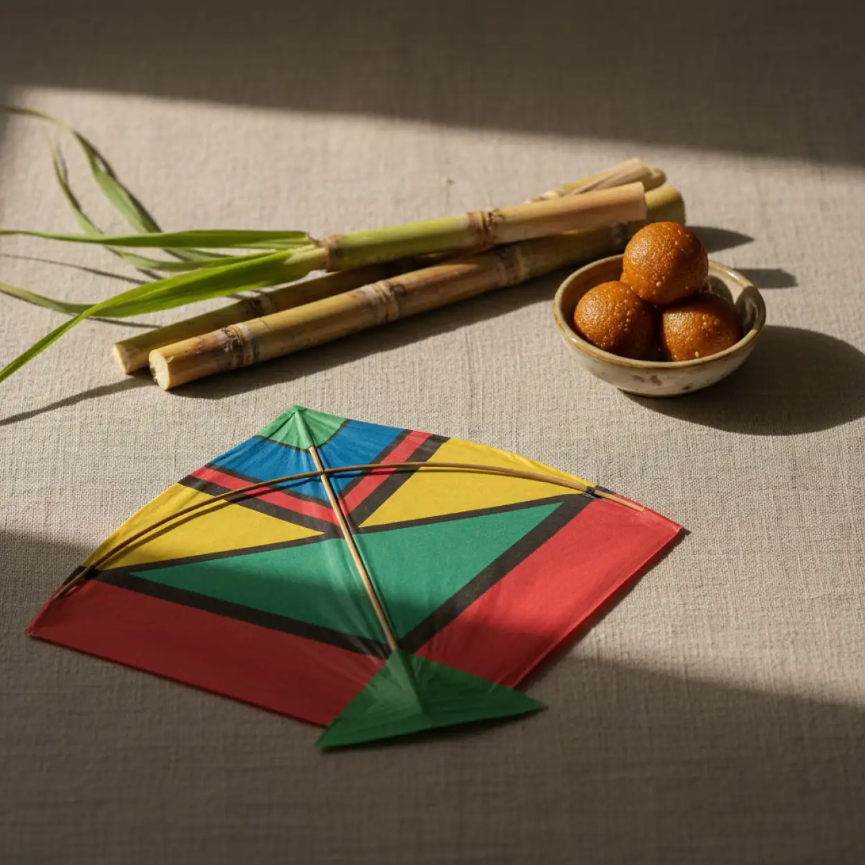 Free Download Makar Sankranti Background City Rooftop - High Quality Makar Sankranti Background Background Image