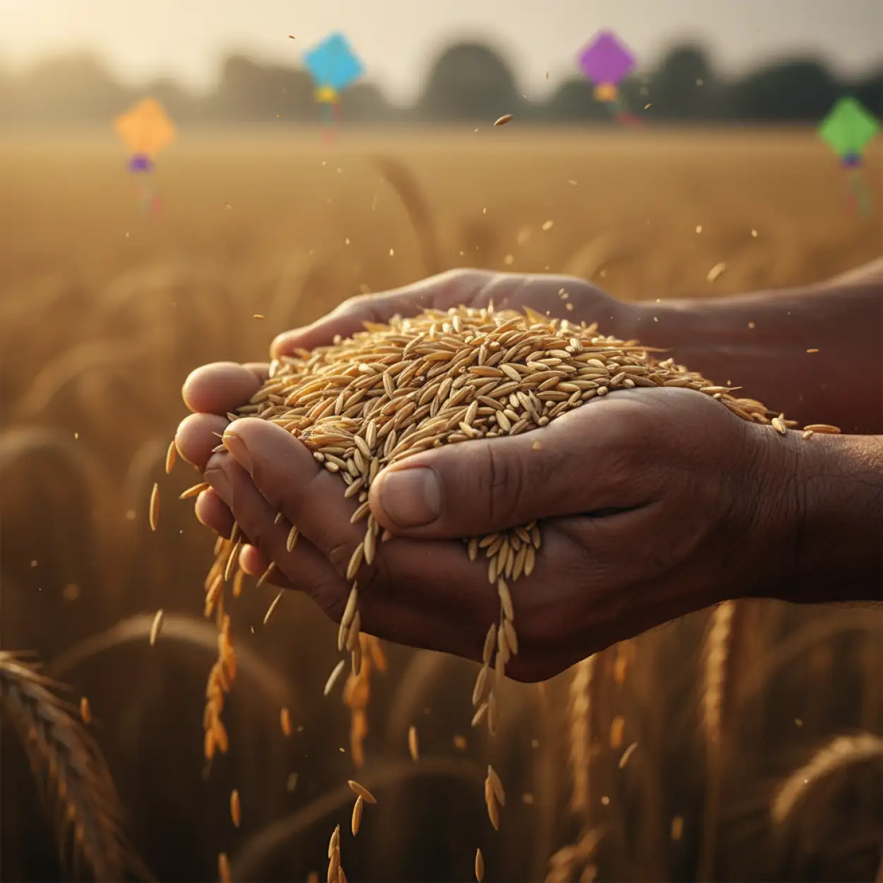 Free Download Makar Sankranti Background Clean Sky Kite Scene - High Quality Makar Sankranti Background Background Image