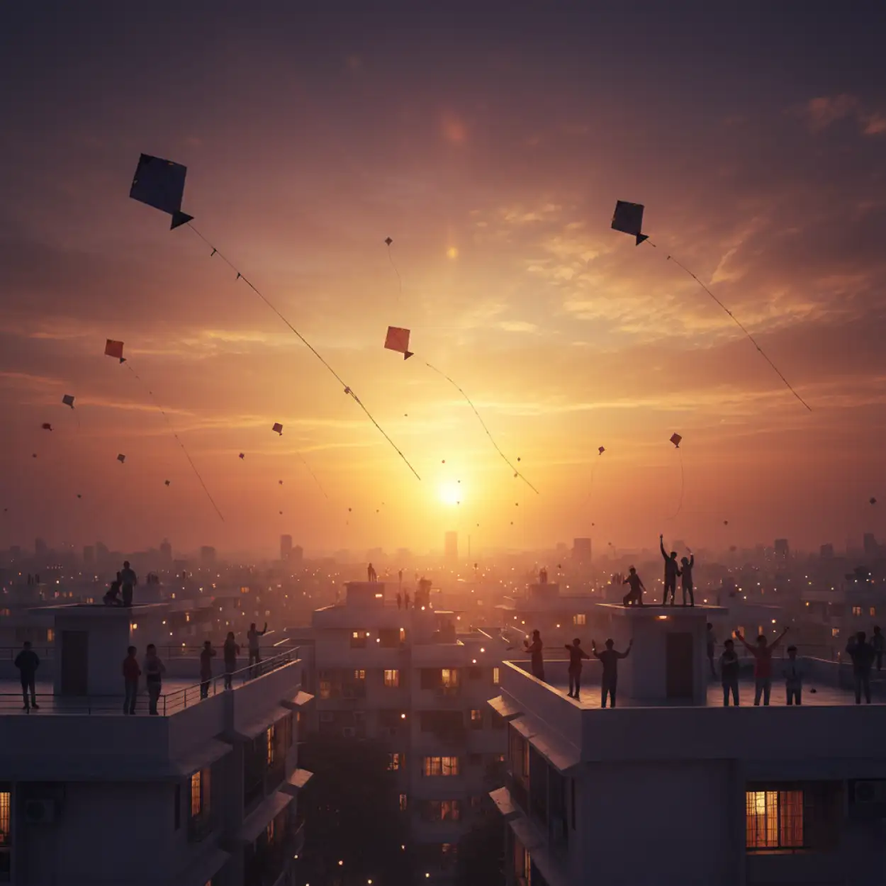 Free Download Makar Sankranti Background Creative Art - High Quality Makar Sankranti Background Background Image