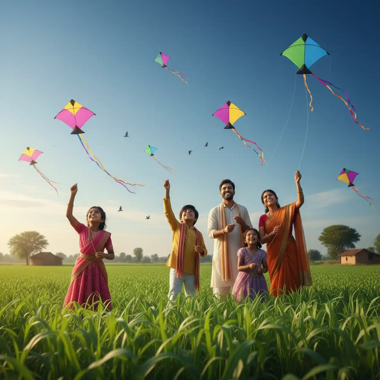 Free Download Makar Sankranti Background For Facebook Post - High Quality Makar Sankranti Background Background Image