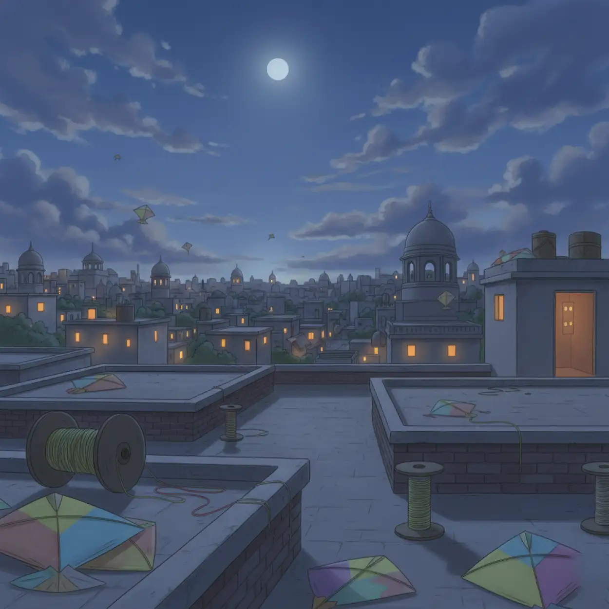 Free Download Makar Sankranti Background For Greeting Banner - High Quality Makar Sankranti Background Background Image