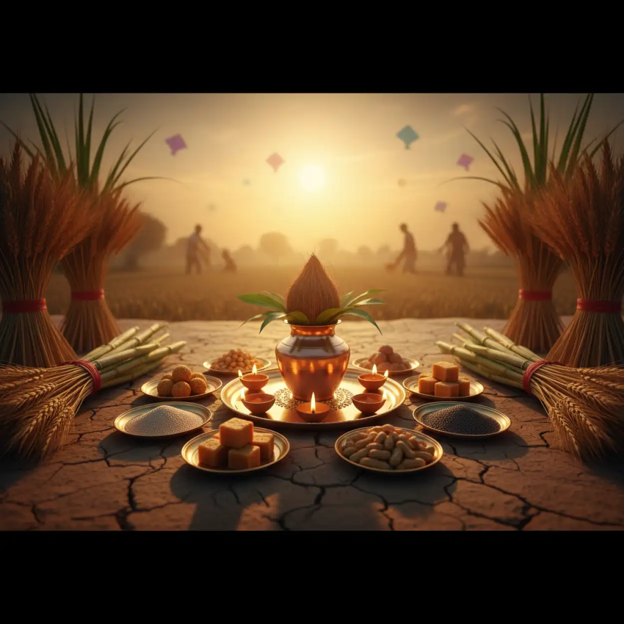 Free Download Makar Sankranti Background High Resolution Download - High Quality Makar Sankranti Background Background Image