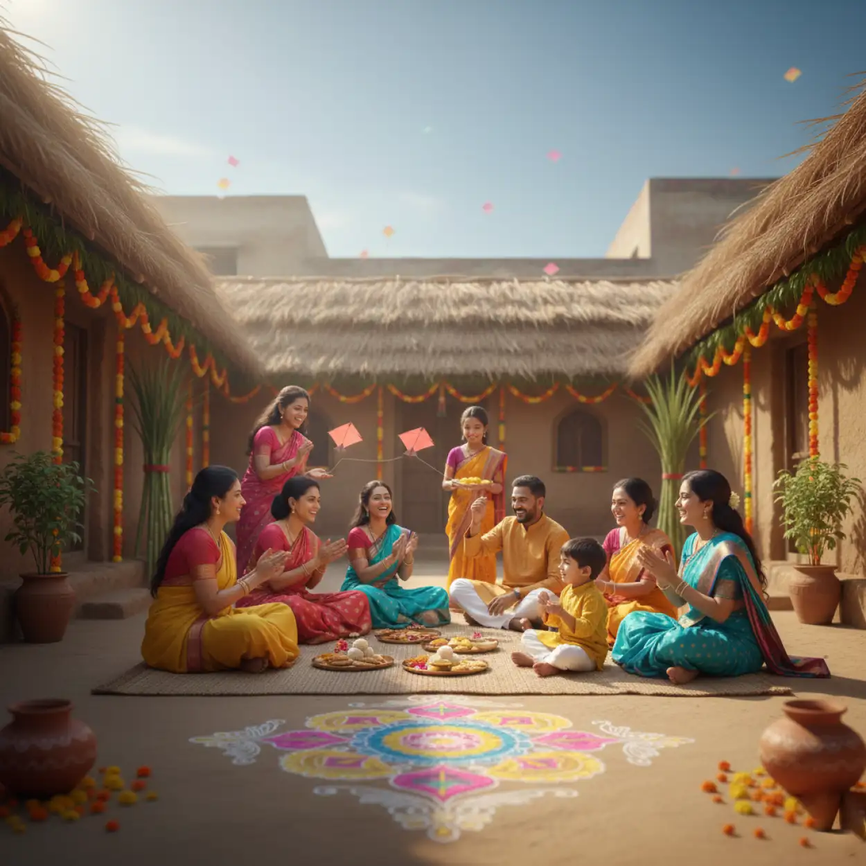 Free Download Makar Sankranti Background High Resolution - High Quality Makar Sankranti Background Background Image