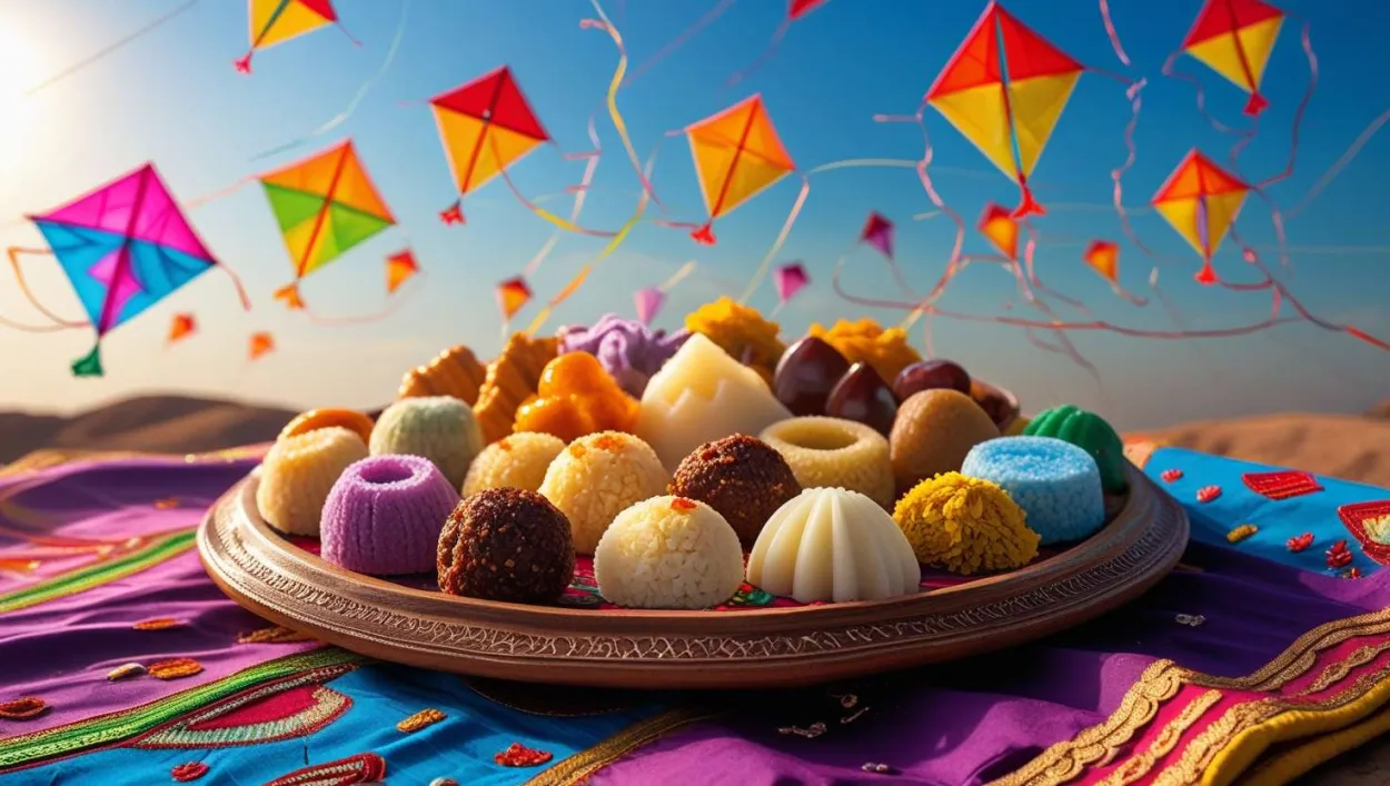 Free Download Makar Sankranti Background Image With Indian Culture Theme - High Quality Makar Sankranti Background Image Background