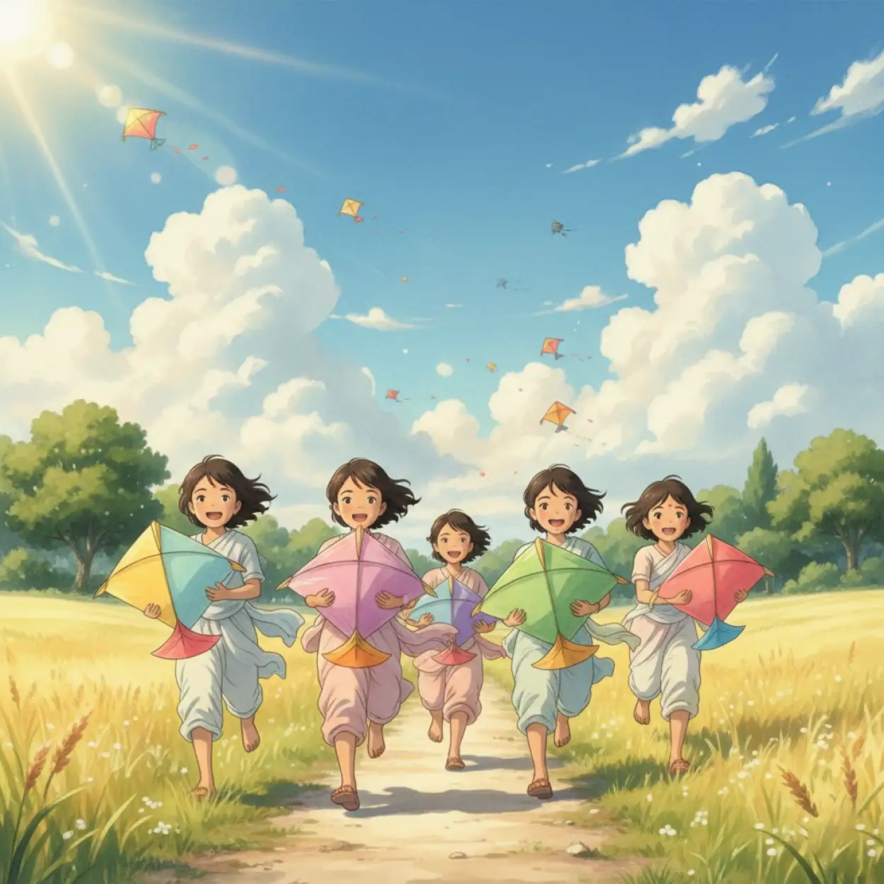 Free Download Makar Sankranti Background Indian Harvest Season - High Quality Makar Sankranti Background Background