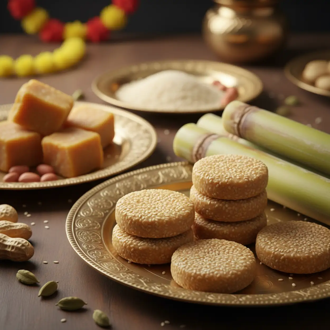 Free Download Makar Sankranti Background Minimal Traditional Look - High Quality Makar Sankranti Background Background Image