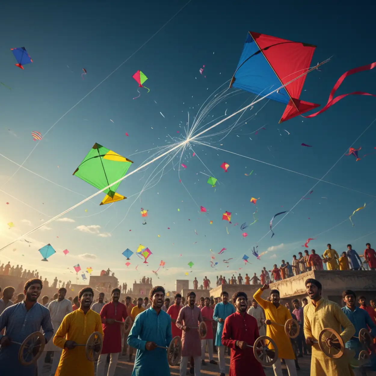 Free Download Makar Sankranti Background Pongal Theme India - High Quality Makar Sankranti Background Background Image