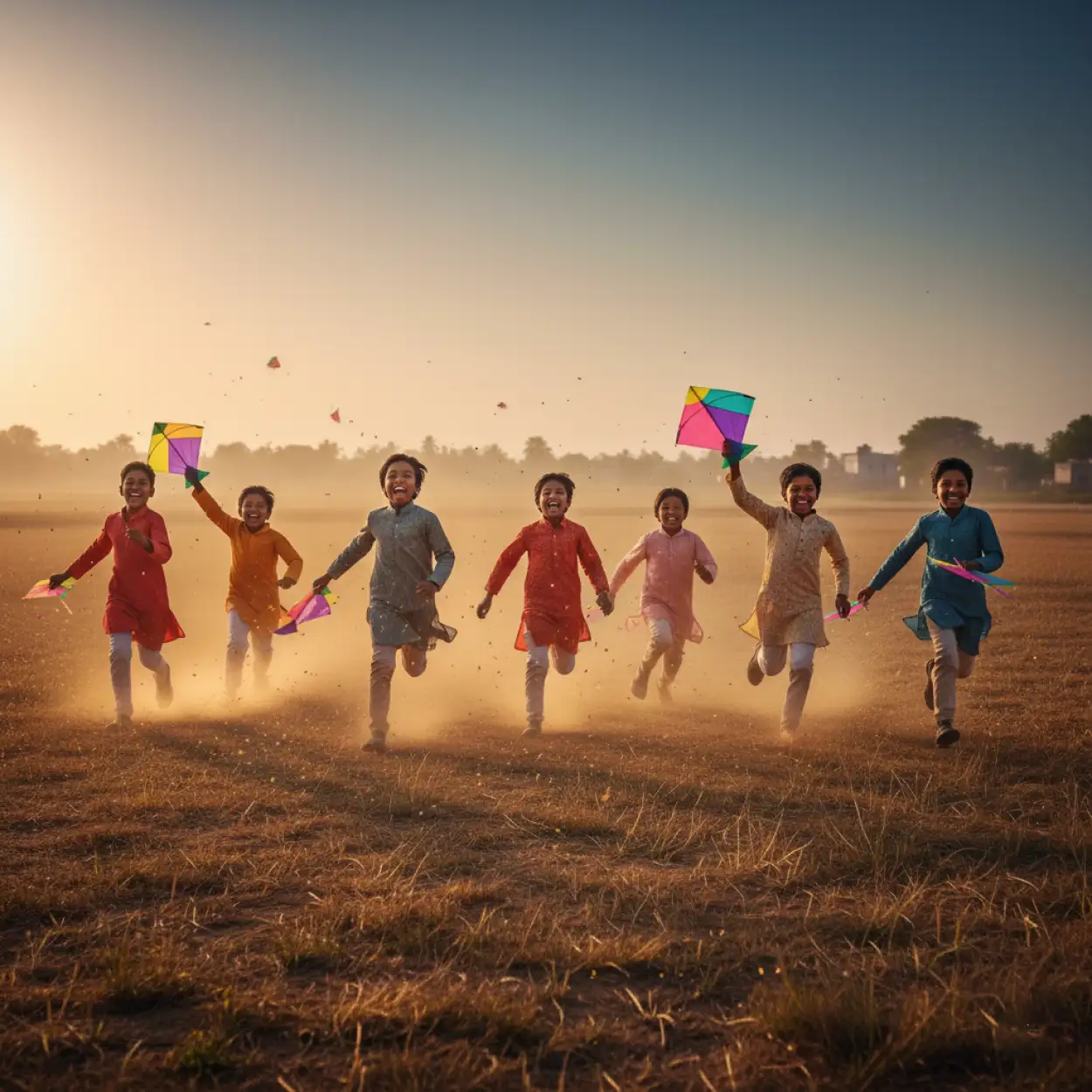 Free Download Makar Sankranti Background Winter Festival India - High Quality Makar Sankranti Background Background Image