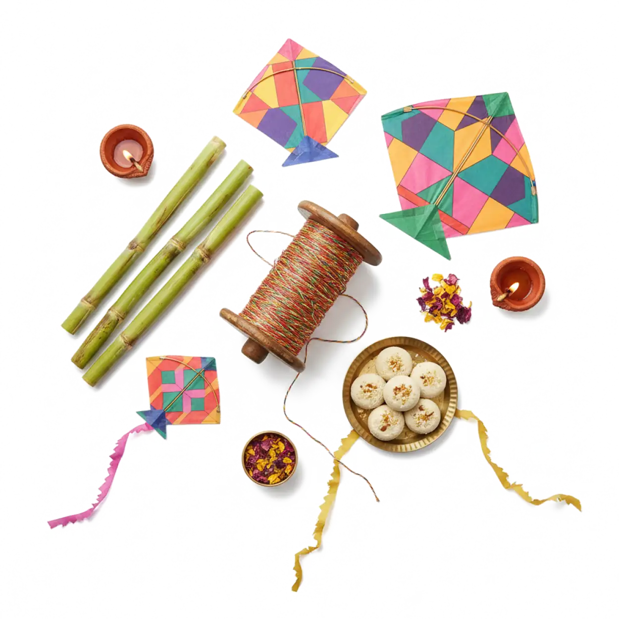 Free Download Makar Sankranti Banner Png Design - High Quality Makar Sankranti Png PNG Image