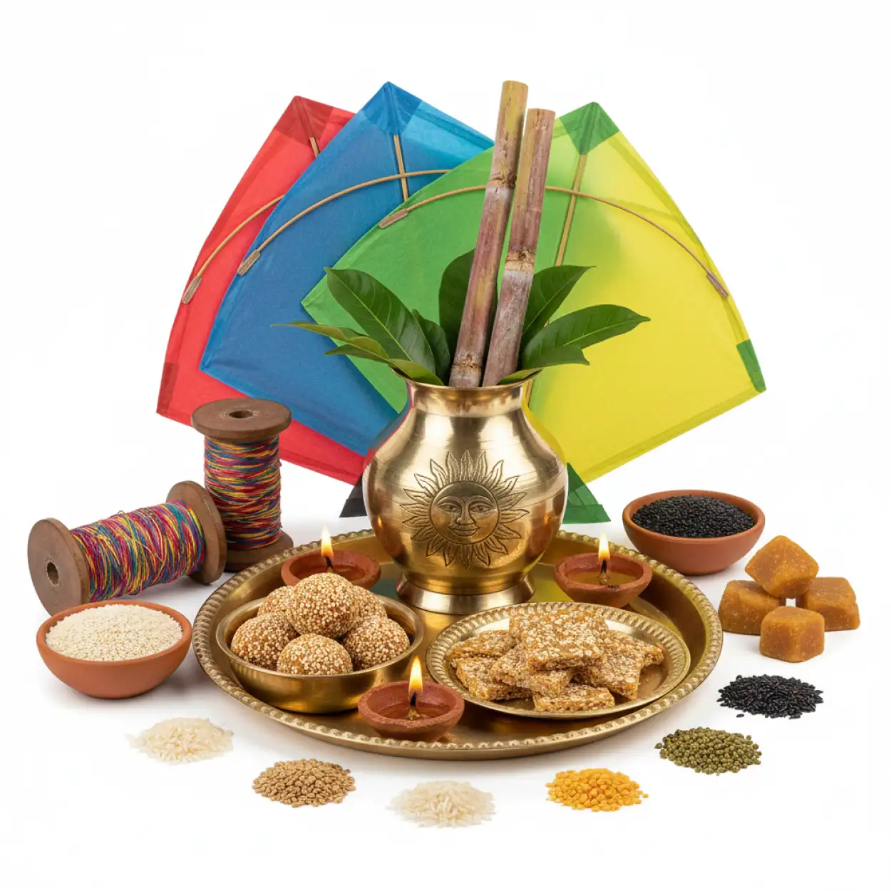 Free Download Makar Sankranti Facebook Post Png - High Quality Makar Sankranti Png PNG Image