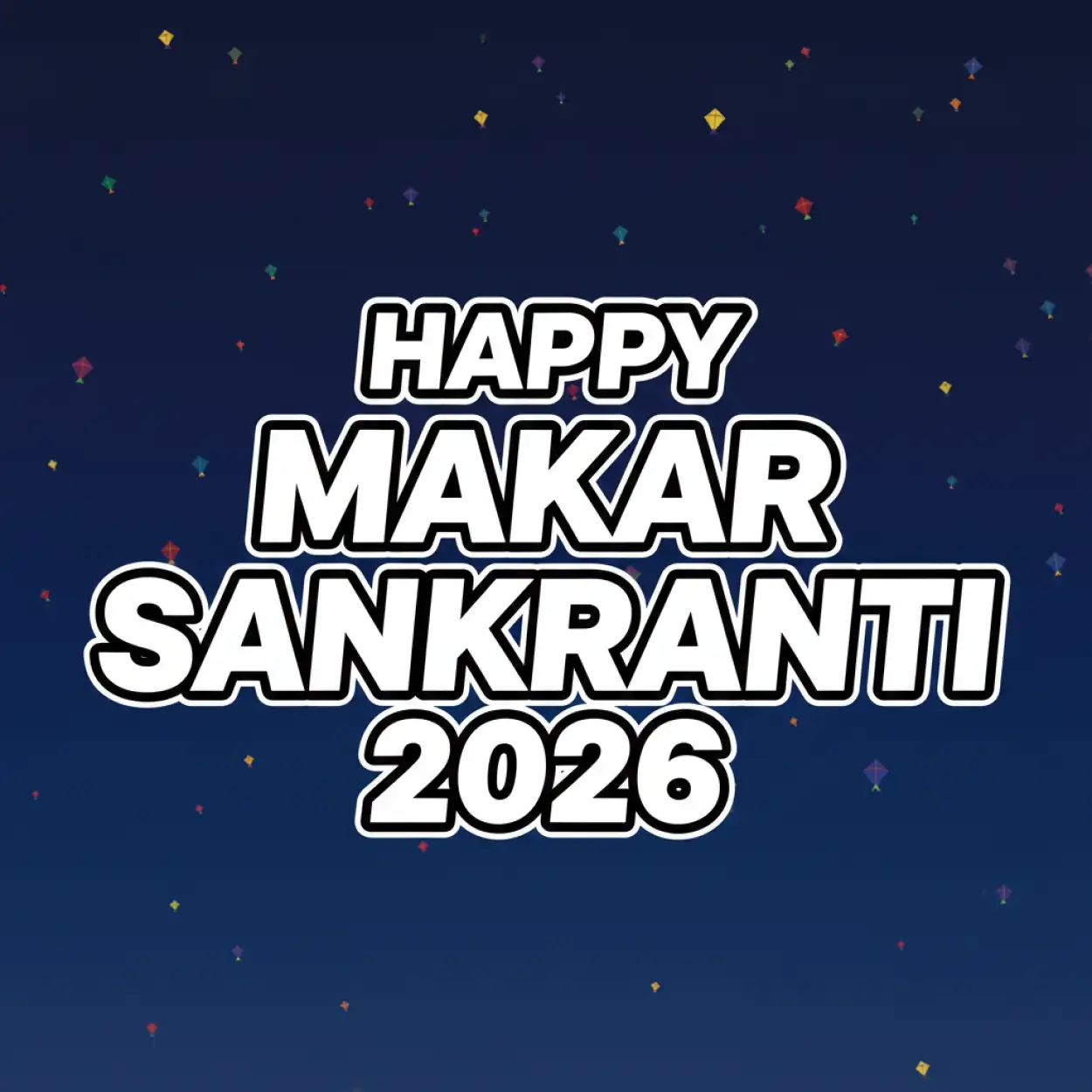 Free Download Makar Sankranti Facebook Wishes 2026 - High Quality Makar Sankranti Wishes 2026 Background