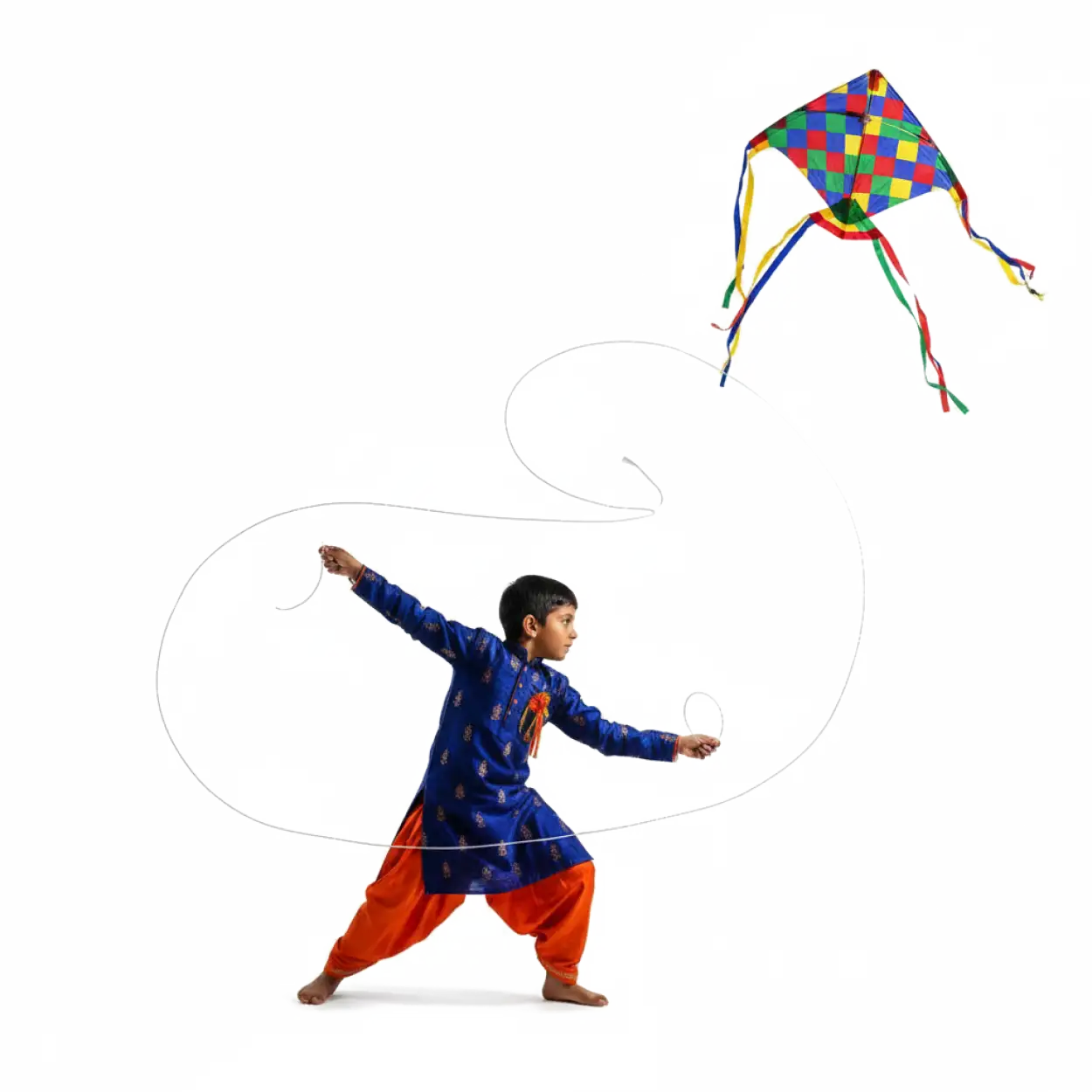 Free Download Makar Sankranti Festival Kite Png Transparent - High Quality Kite Flying Png Transparent PNG