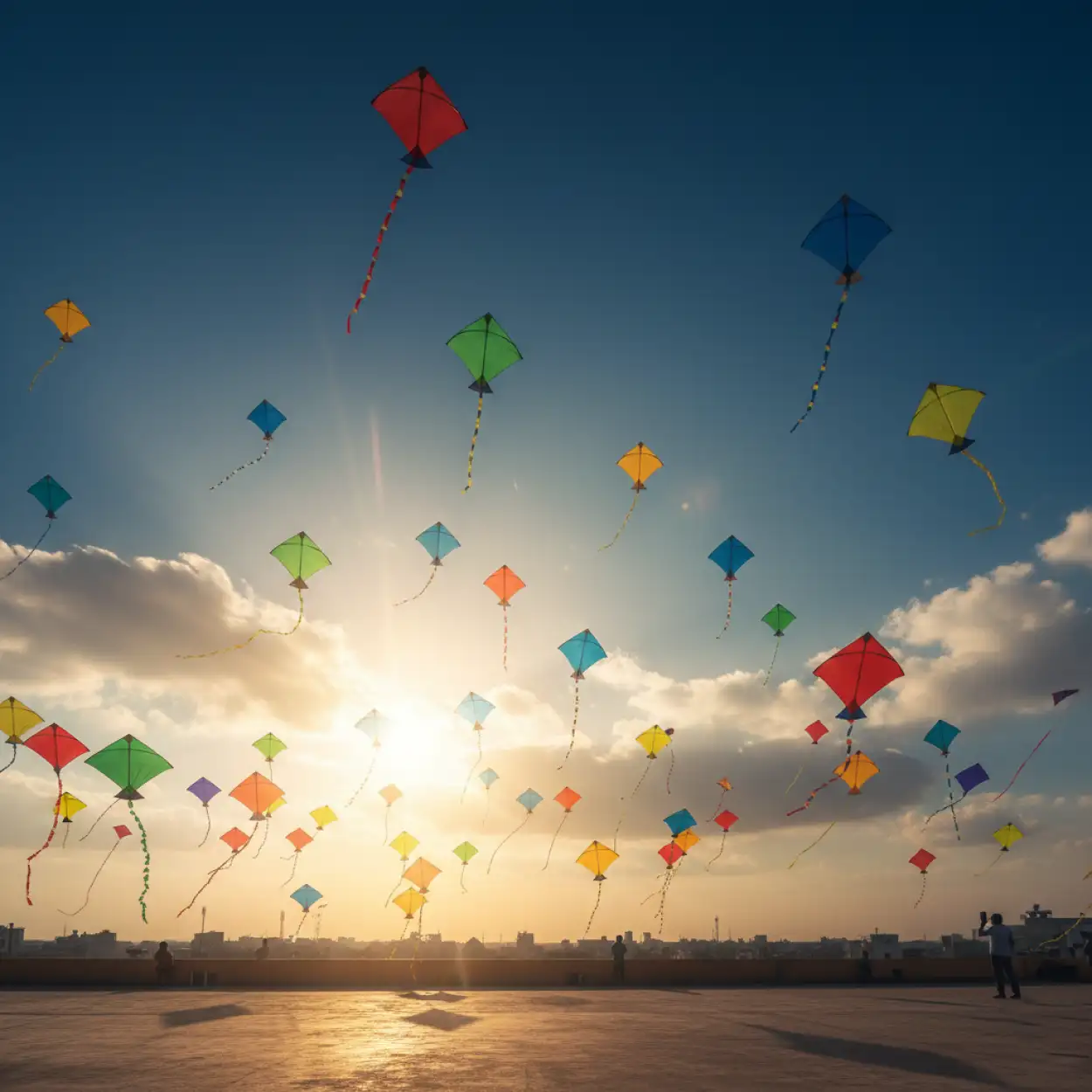 Free Download Makar Sankranti Hd Background - High Quality Makar Sankranti Background Background Image