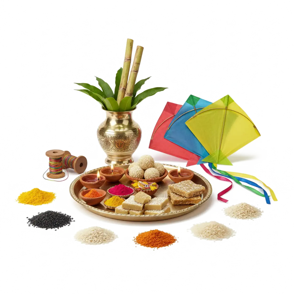 Free Download Makar Sankranti Hd Png Image Download - High Quality Makar Sankranti Png PNG Image