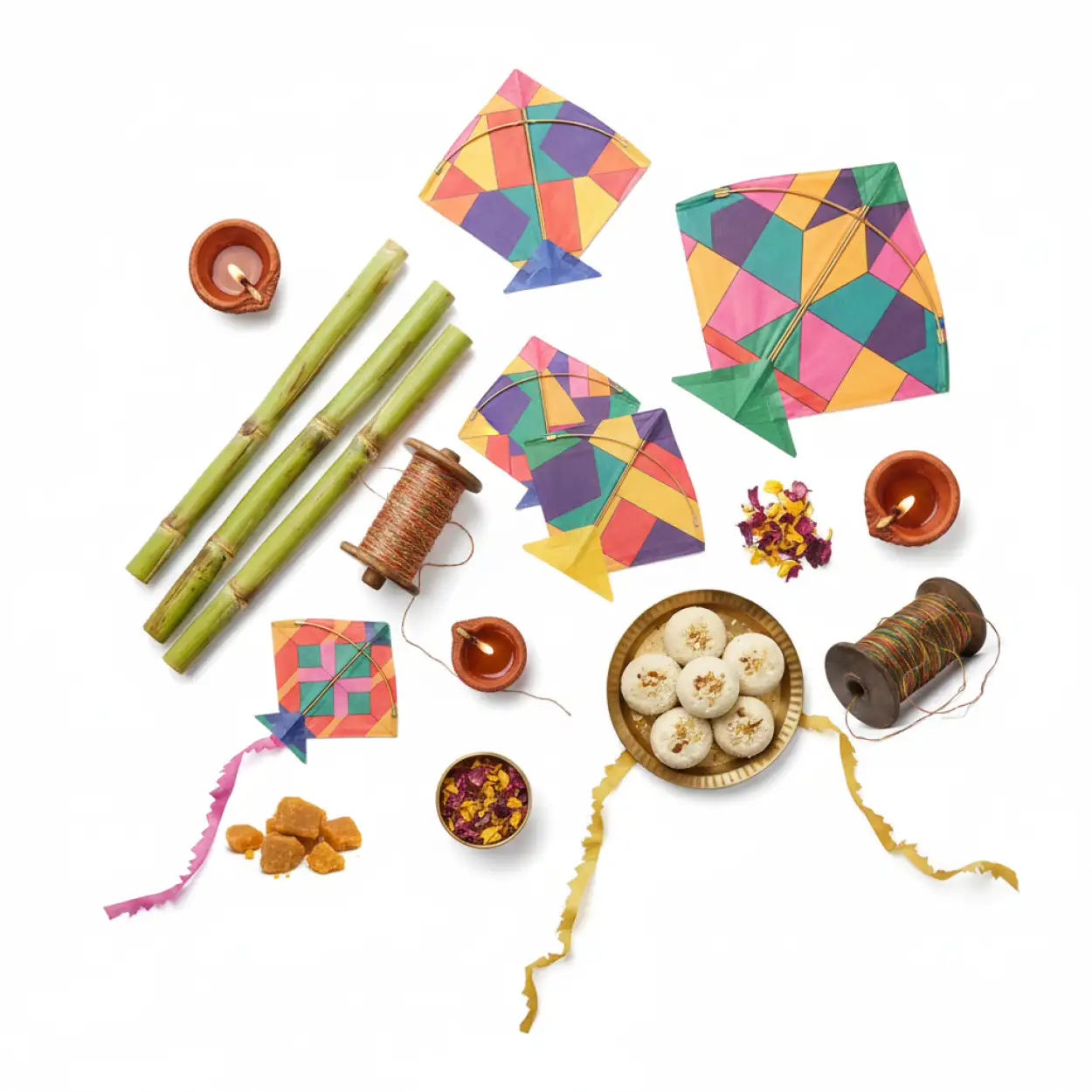 Free Download Makar Sankranti Instagram Post Png - High Quality Makar Sankranti Png PNG Image