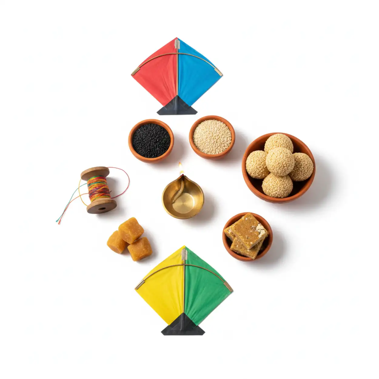 Free Download Makar Sankranti Kids Flying Kite Png - High Quality Makar Sankranti Png Transparent PNG