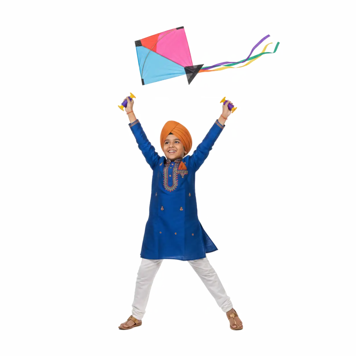 Free Download Makar Sankranti Kite Flying Png - High Quality Kite Flying Png Transparent PNG