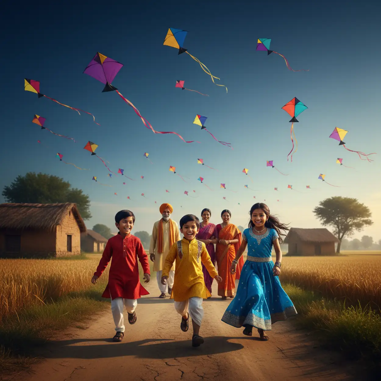 Free Download Makar Sankranti Minimal Background - High Quality Makar Sankranti Background Background Image