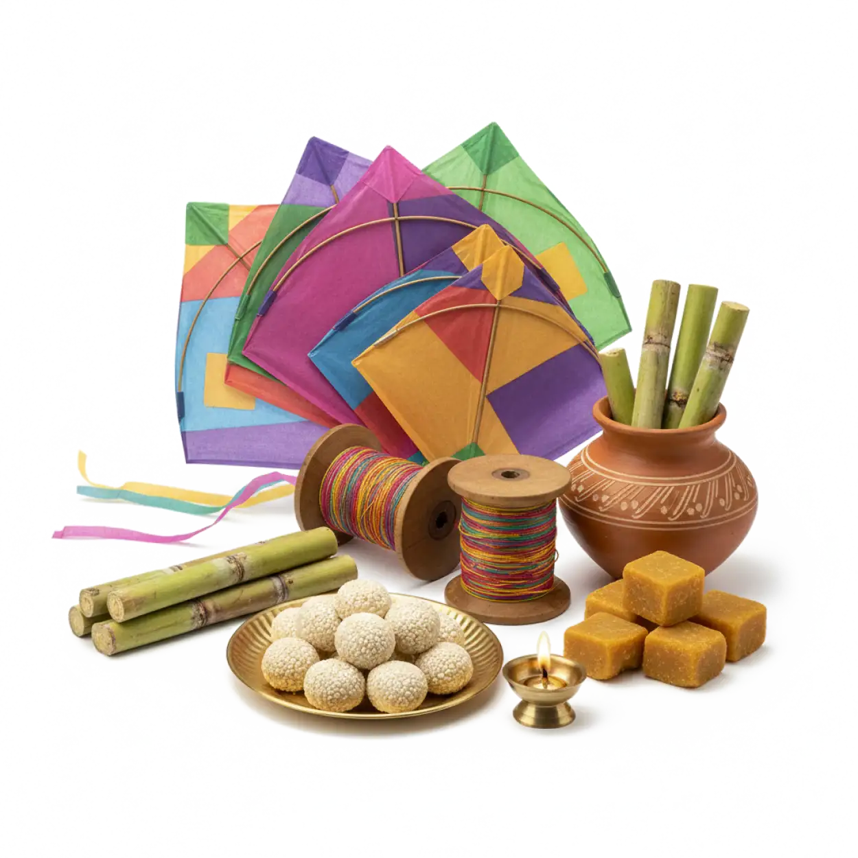 Free Download Makar Sankranti Minimal Design Png - High Quality Makar Sankranti Png PNG Image