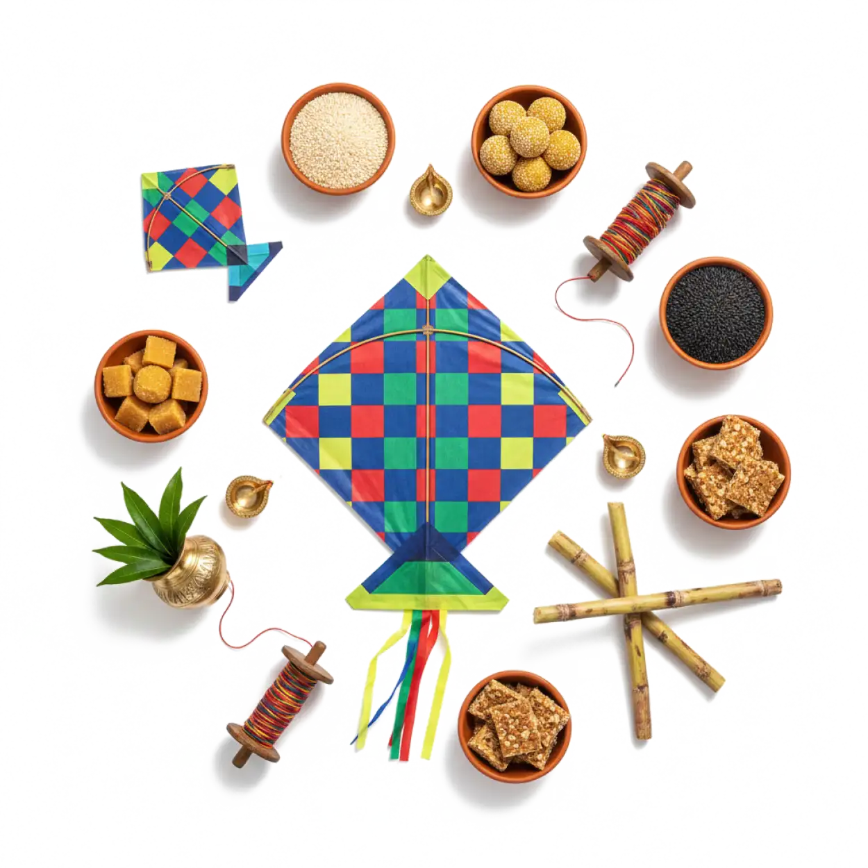 Free Download Makar Sankranti Poster Png Background - High Quality Makar Sankranti Png PNG Image