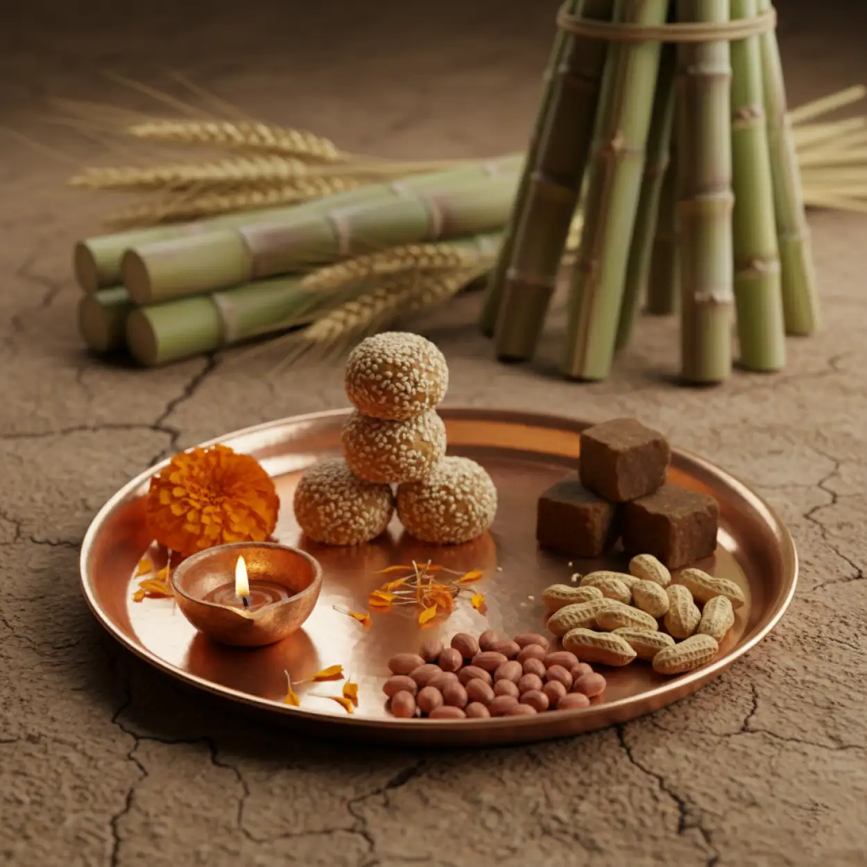 Free Download Makar Sankranti Traditional Background - High Quality Makar Sankranti Background Background Image